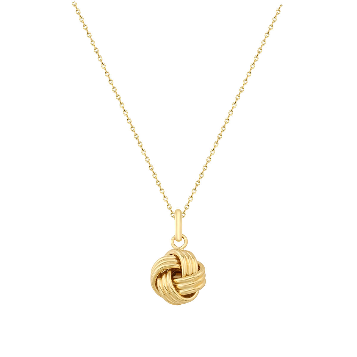 14kt Yellow Gold Love Knot Pendant | Costco