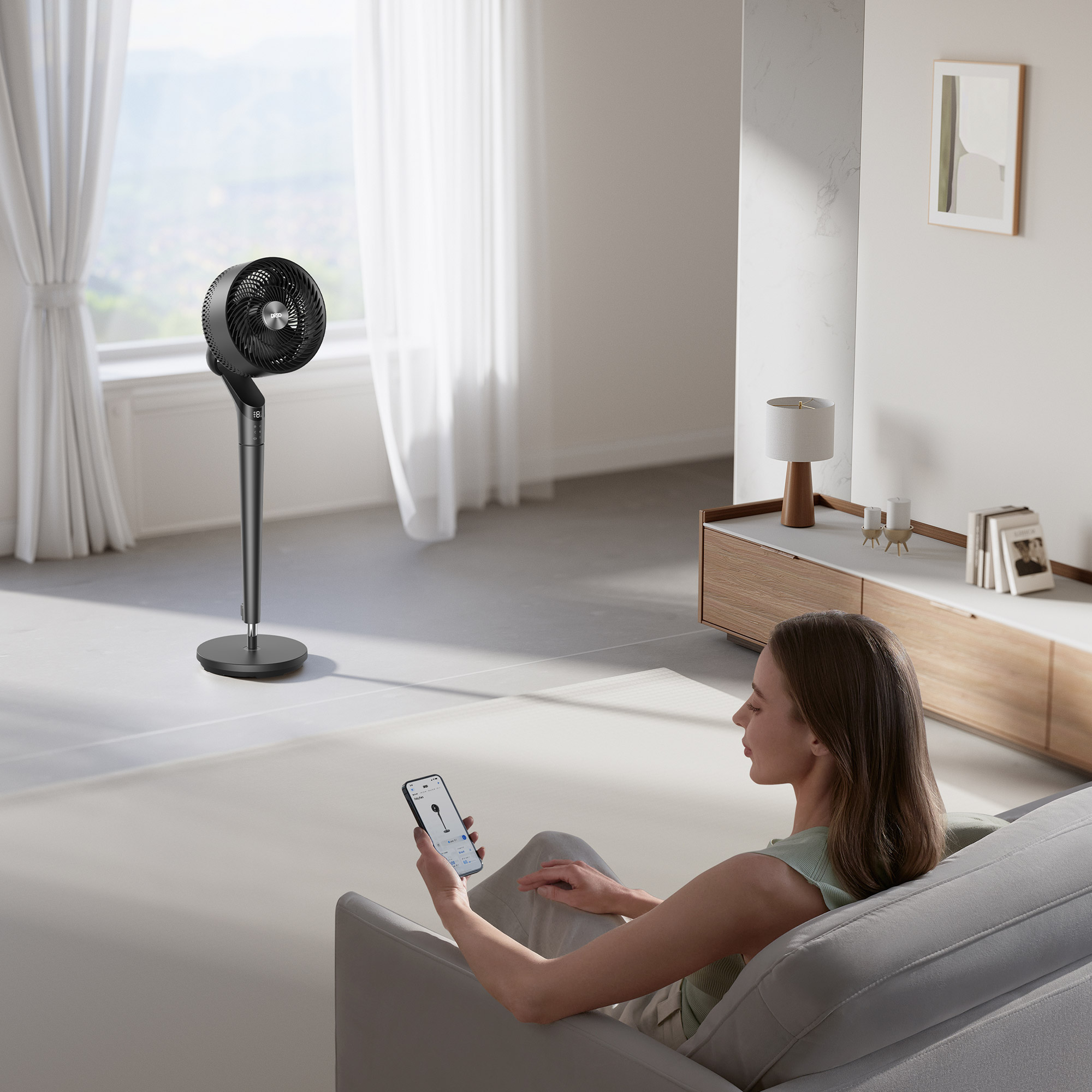 Dreo TurboPoly Pedestal Fan 350S - Thumbnail 5