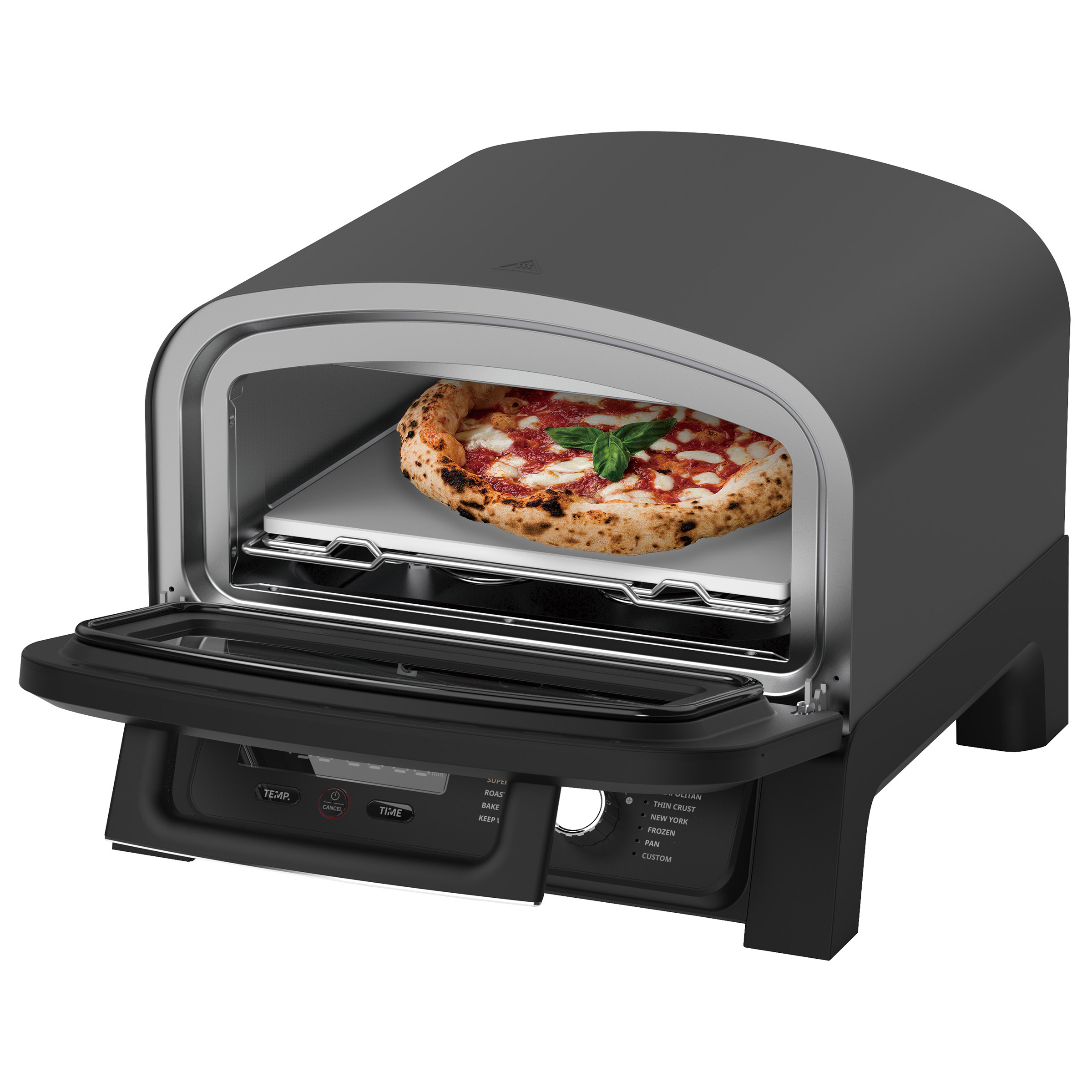 Midea 12 in. Electric Pizza Oven with Cordierite Pizza Stone | Costco