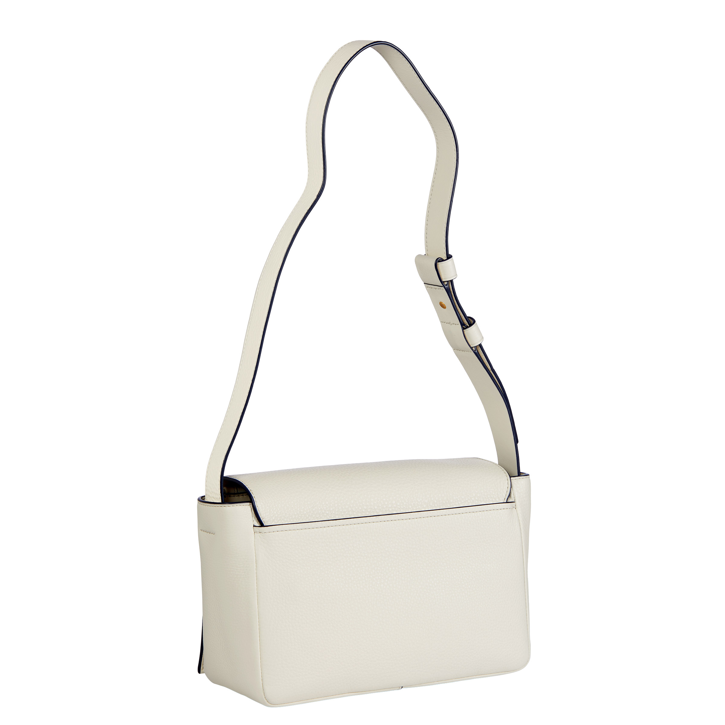 値下げ 新品未使用 Tory Burch ホワイトショルダーバッグ Tory Burch Block T Satchel, New Ivory | Costco