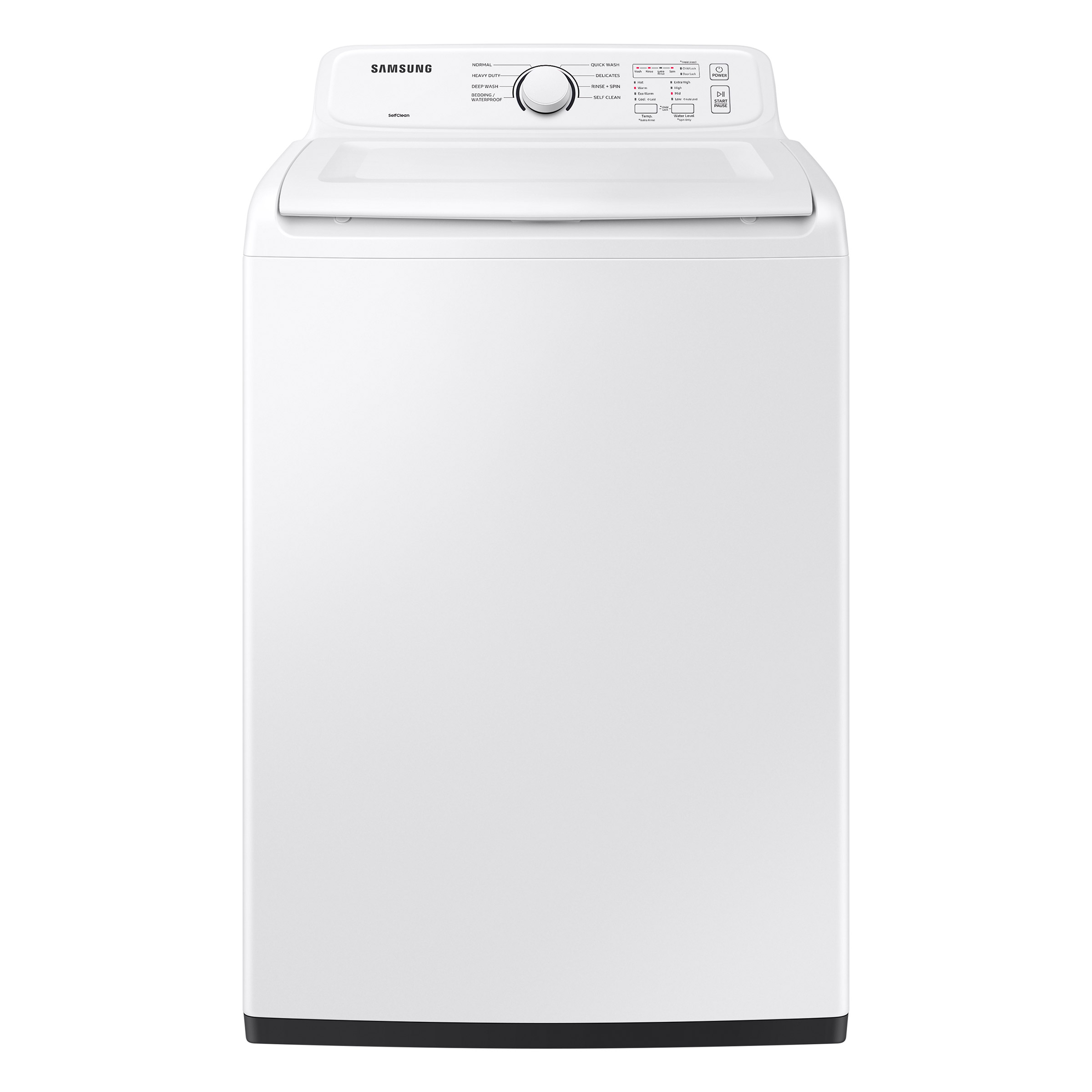 Samsung 4.1 cu. ft. Capacity Top Load Washer with Soft-Close Lid and 8 Washing Cycles