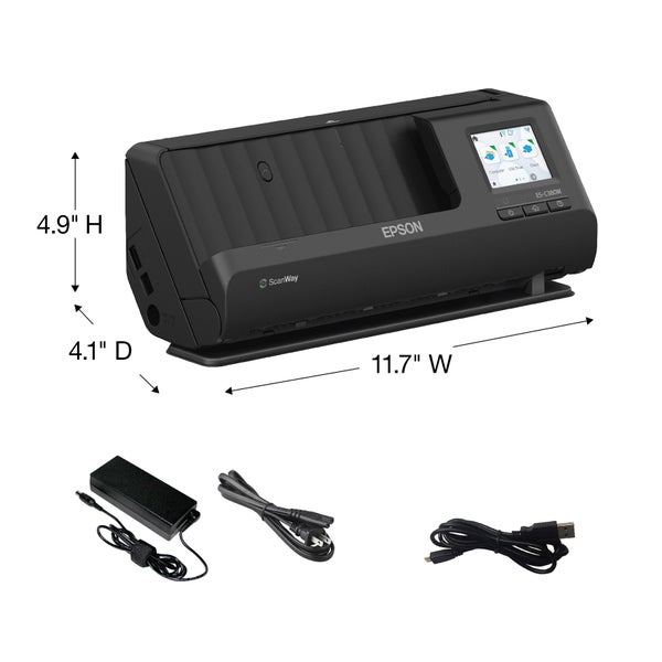 Epson WorkForce ES-C380W Wireless Compact Desktop Document Epson WorkForce ES-C380W Wireless Compact Desktop Document
