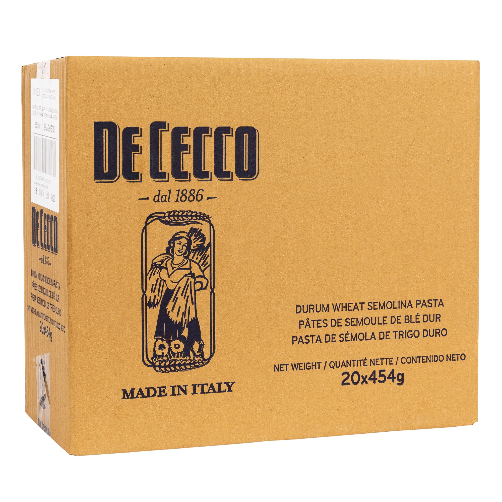 De Cecco Spaghetti, 20 × 454 g