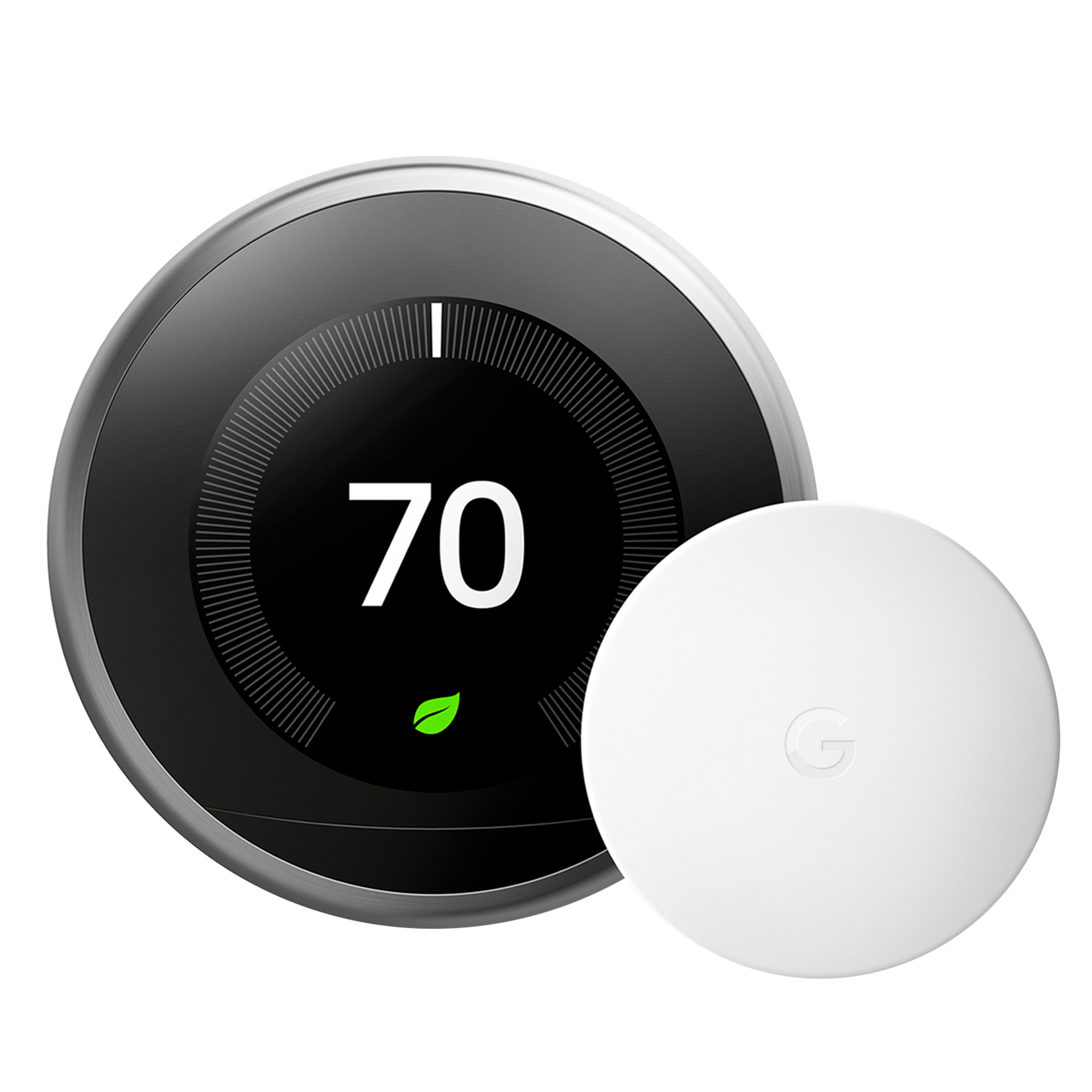 Google Nest Learning Thermostat with Nest Temperature Sensor Costco