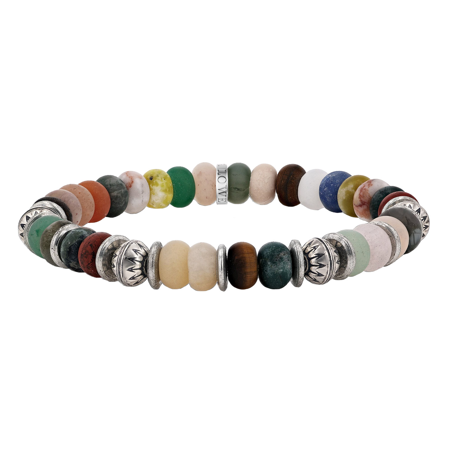 Mr. Lowe by Sheryl Lowe Matte Mixed Gemstone Beaded Bracelet | Costco