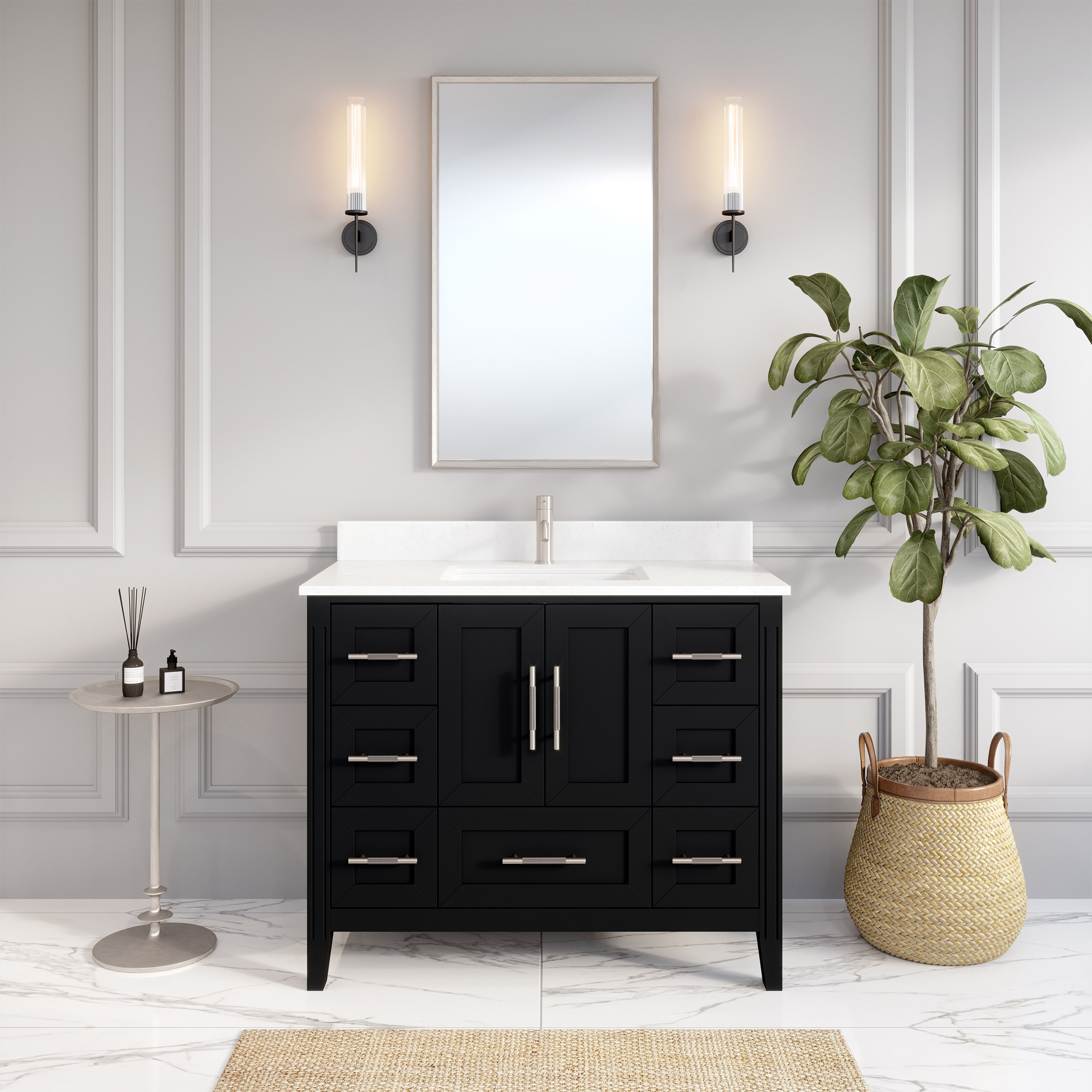 Studio Bathe Hudson 42 in. Single Vanity 
