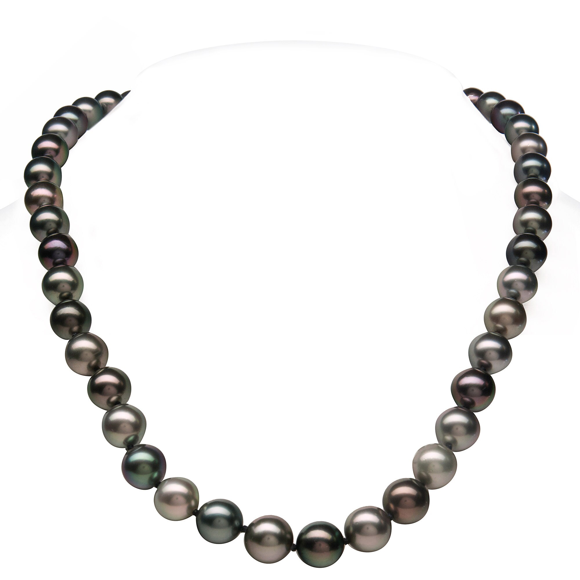 8.0 – 10.0 mm Multi-colour Tahitian Pearl Necklace