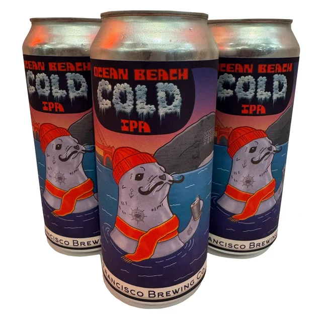 SAN FRANCISCO BREWING OCEAN BEACH COLD IPA SAN FRANCISCO 4/16OZ