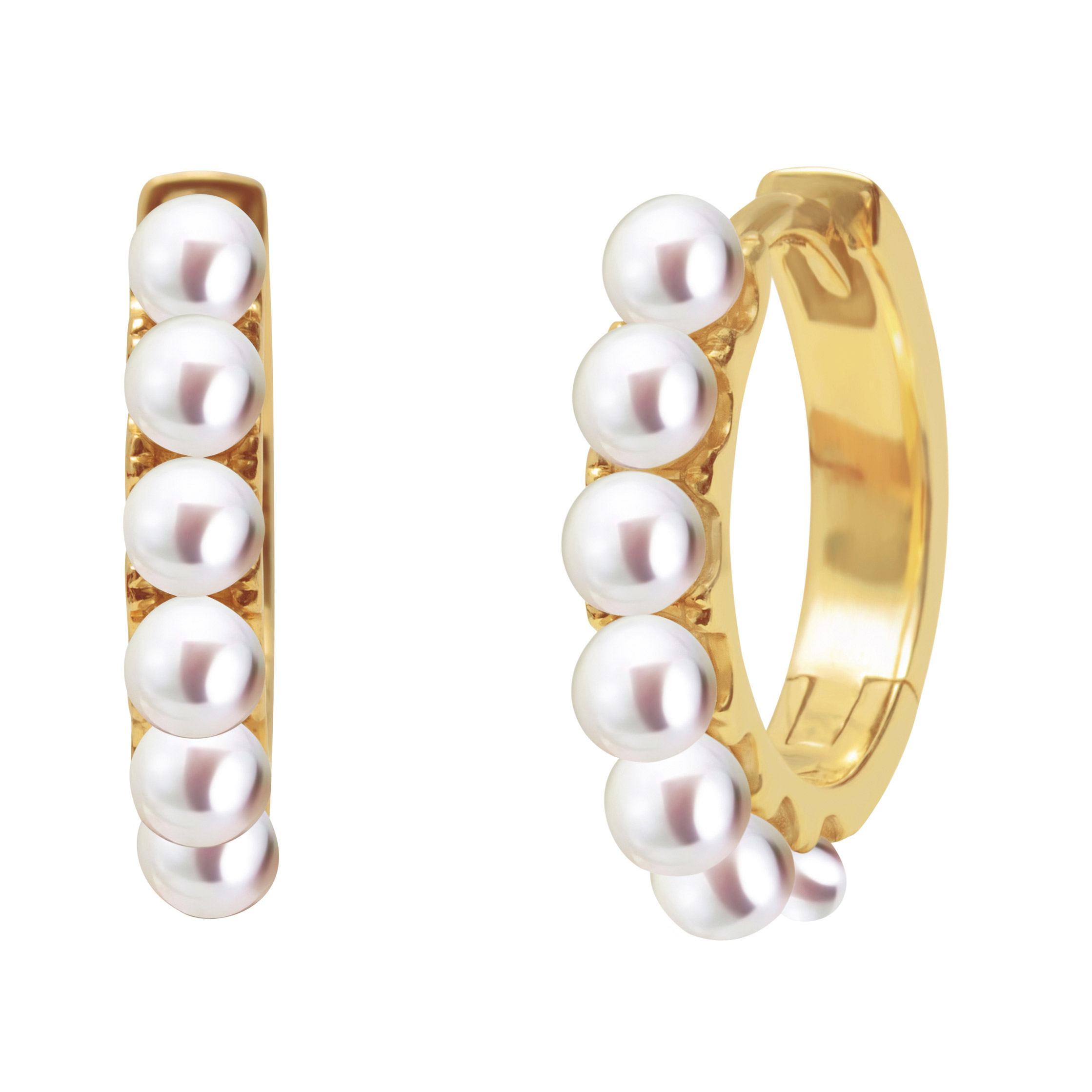 2.5 - 3.0 mm Cultured Freshwater Pearl Earrings