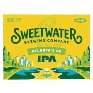 SWEETWATER OG IPA 2 / 12 / 12 OZ CANS
