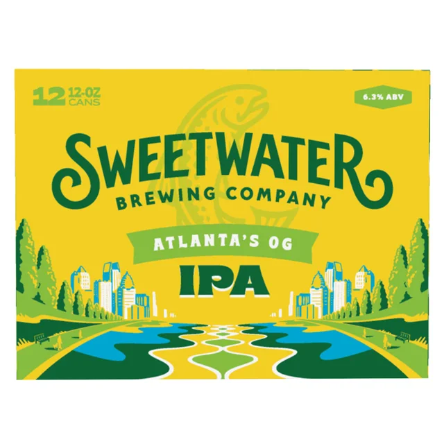 SWEETWATER OG IPA 2 / 12 / 12 OZ CANS