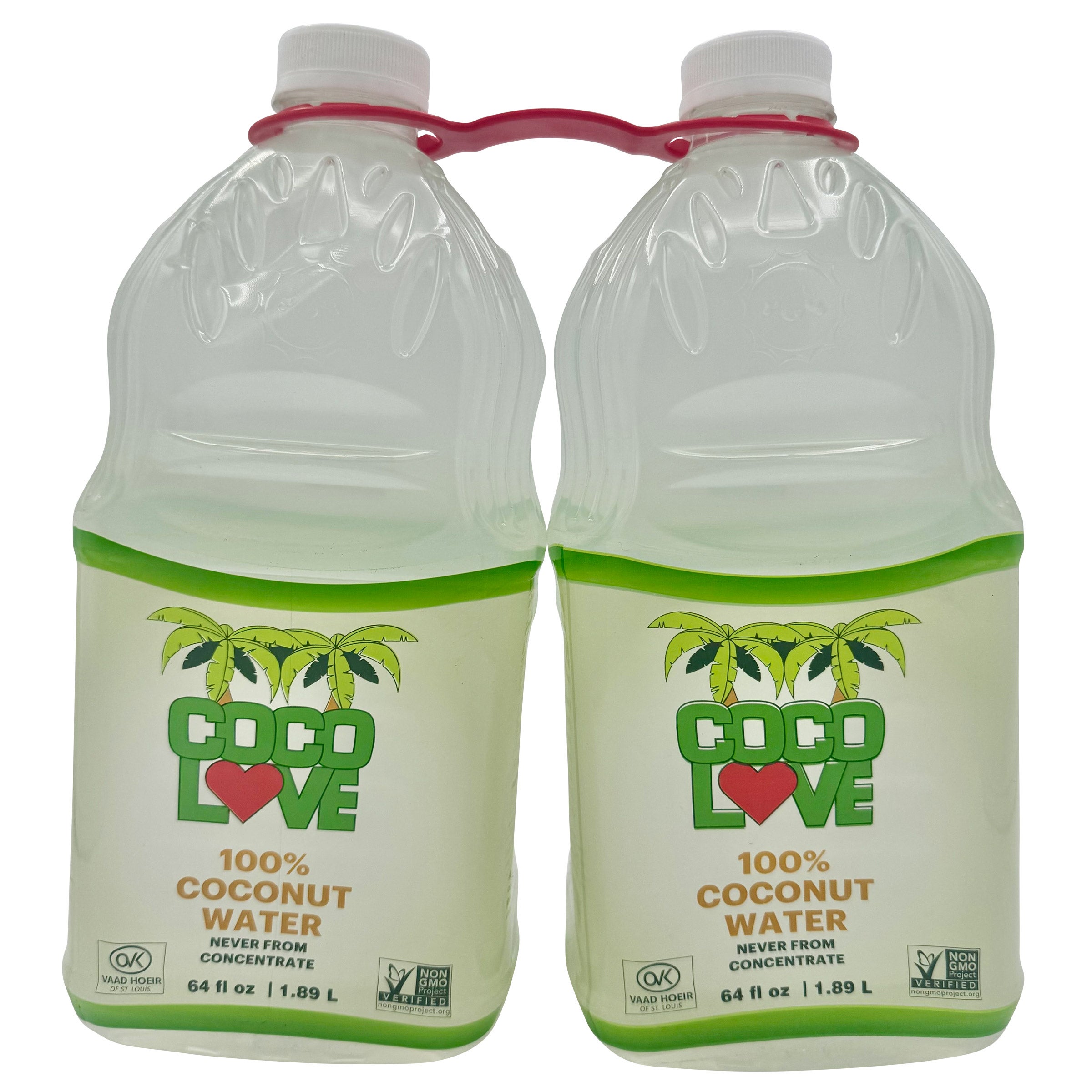 Coco Love 100% Coconut Water, 64 fl oz, 2-count | Costco