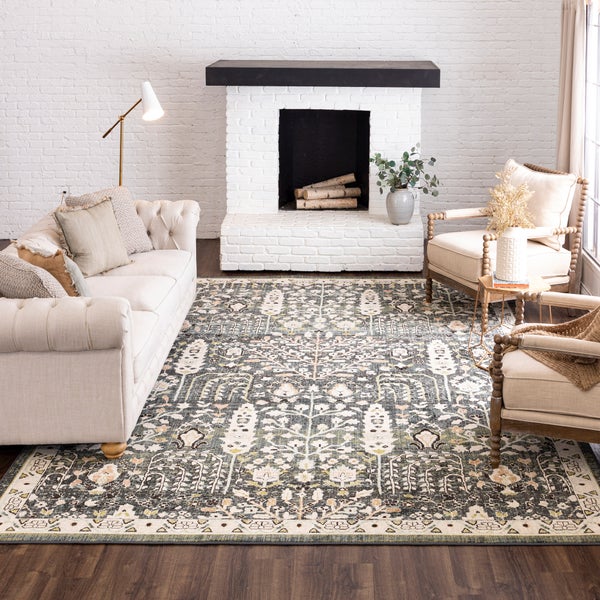 Mohawk Home Vintage Inspired Kersington Area Rug, 9'x12 Mohawk Home Vintage Inspired Kersington Area Rug, 9'x12