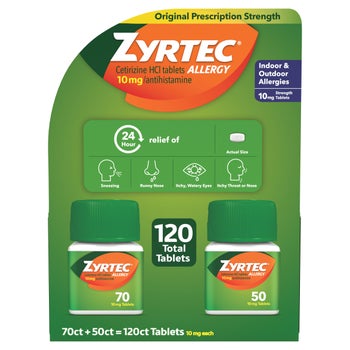 Zyrtec 24HR Allergy Tablets