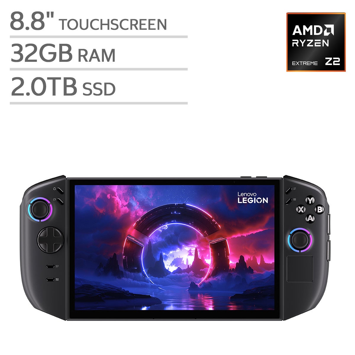 [HirotO] Lenovo Win10／2コア／2GB／250GB Lenovo Legion Go 2 – Handheld Gaming PC – AMD Ryzen Z2 Extreme