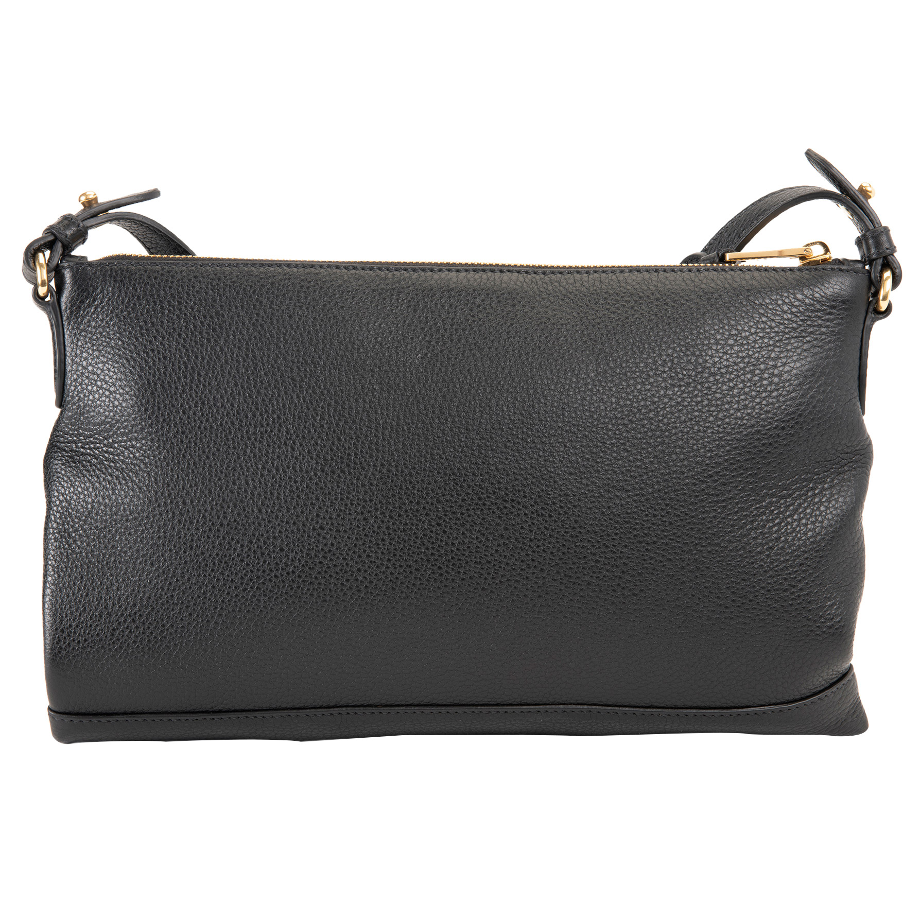 Prada Leather Shoulder Bag, Black | Costco
