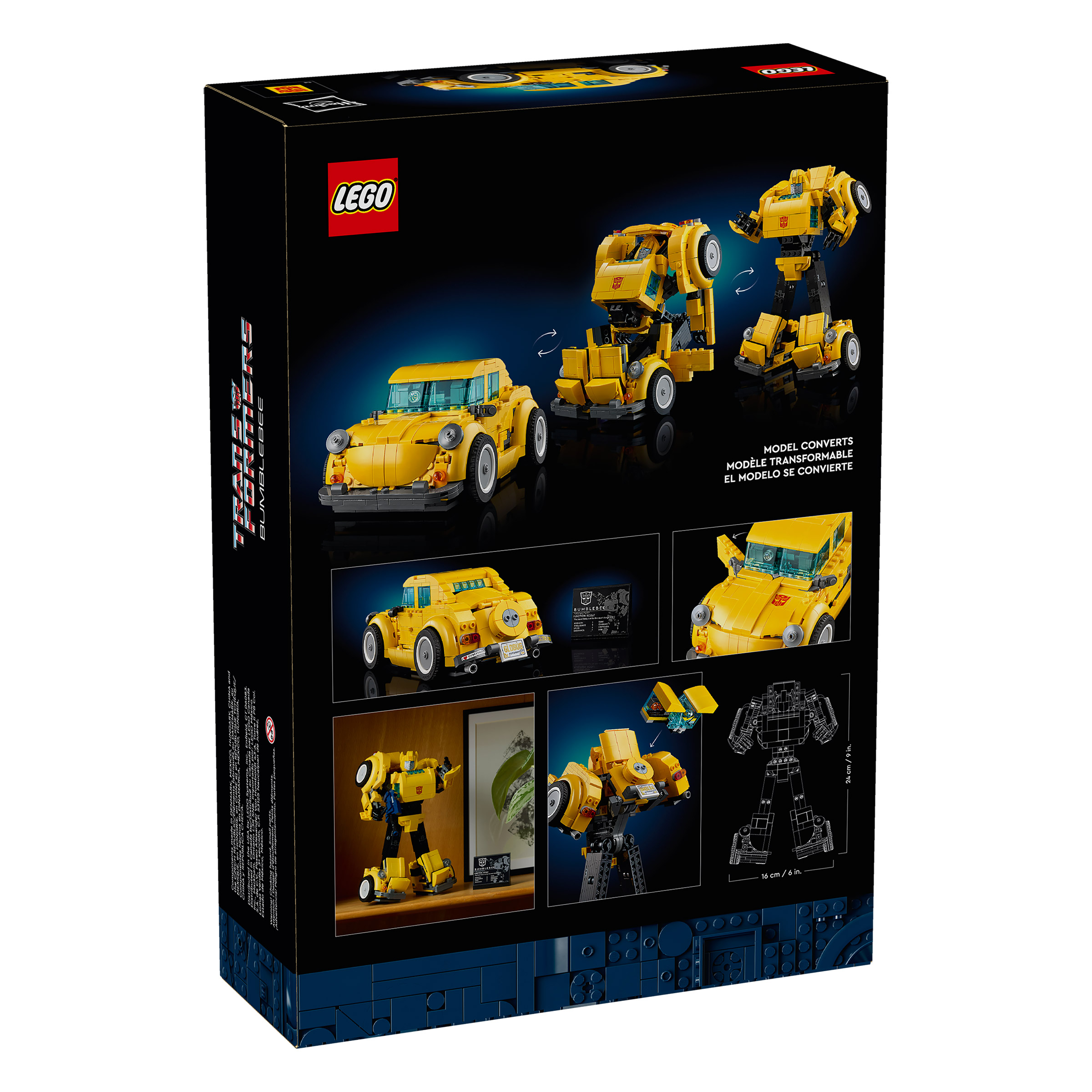 LEGO Icons Transformers Bumblebee Set 10338 | Costco