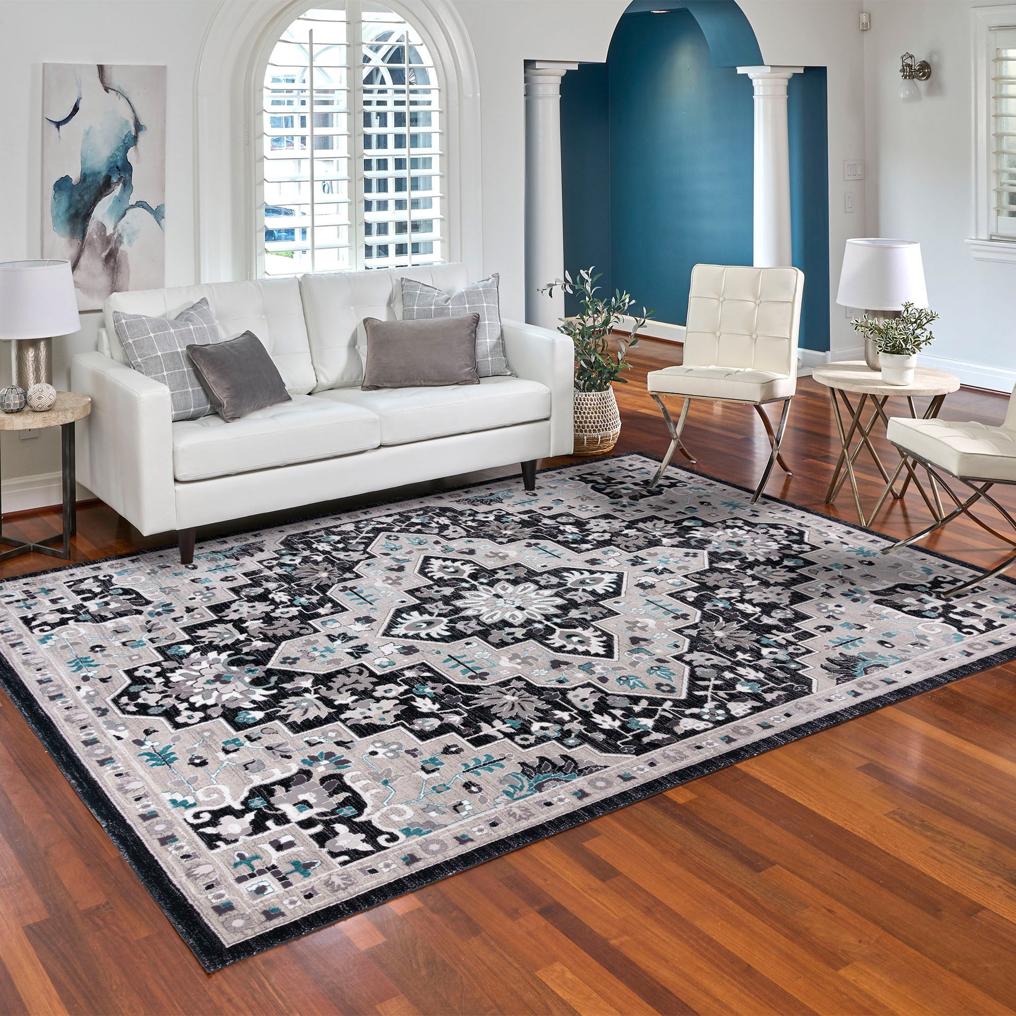 ◆シーツ◆240×300cm◆グレー◆Z-2506WE12◆ Henley Area Rug or Runner, Sina | Costco