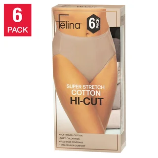 FELINA + WOMEN'S HI CUT 6-PACK