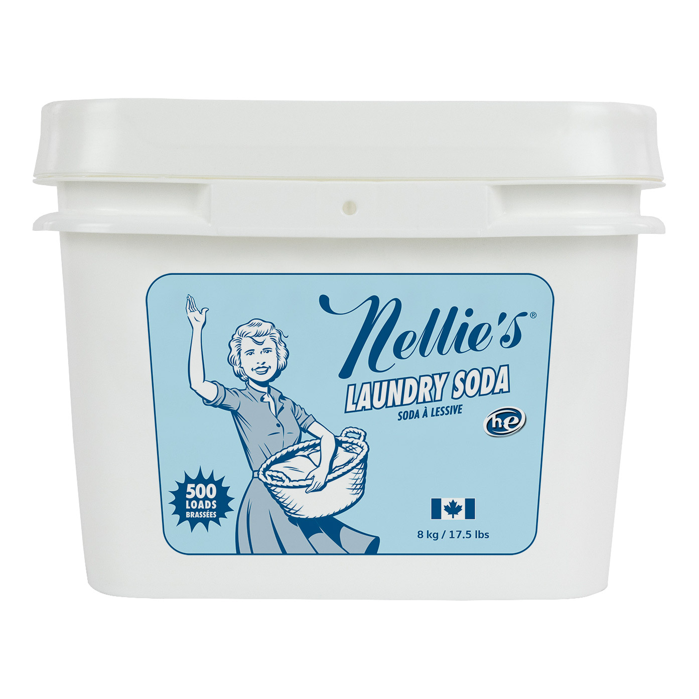 Nellie’s Bulk Laundry Soda 500-load, 8kg (17.5lb) 