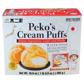 PEKO'S CREAM PUFFS 10 COUNT 16.9 OUNCES