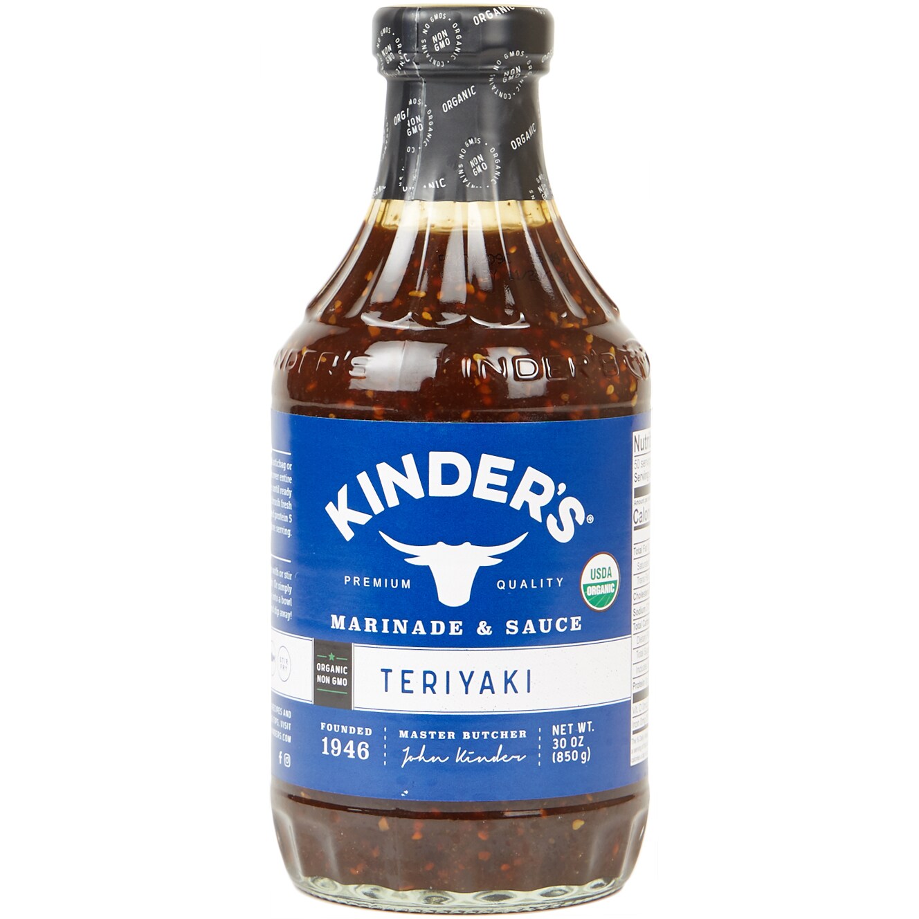 Kinder's Teriyaki Marinade & Sauce, 30 oz