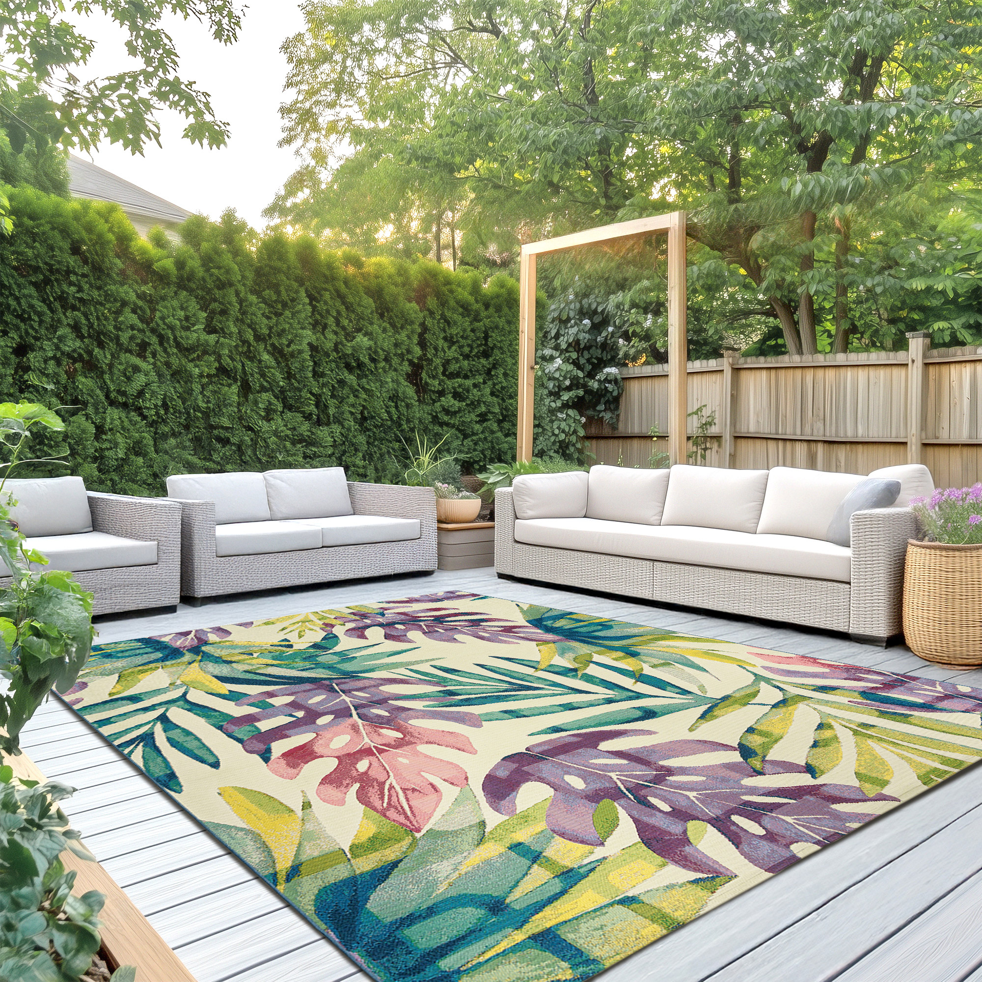 Weather Resistant Patio Rugs