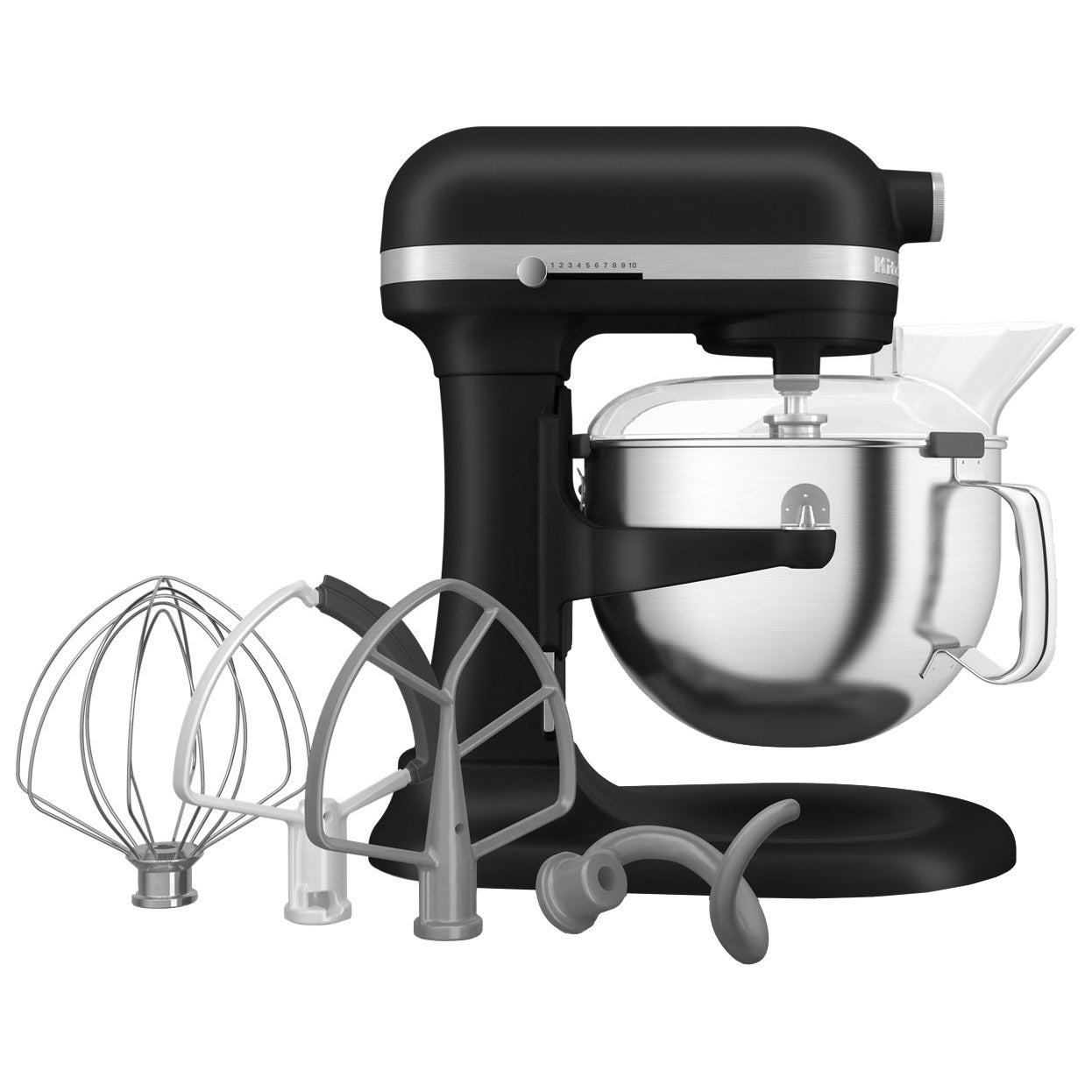 KitchenAid 6 Quart Bowl-Lift Stand Mixer with Attachments and Pouring Shield