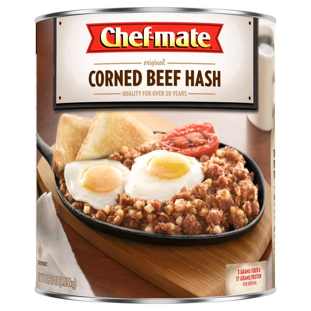 Chef-mate Corned Beef Hash, 6 lbs 11 oz