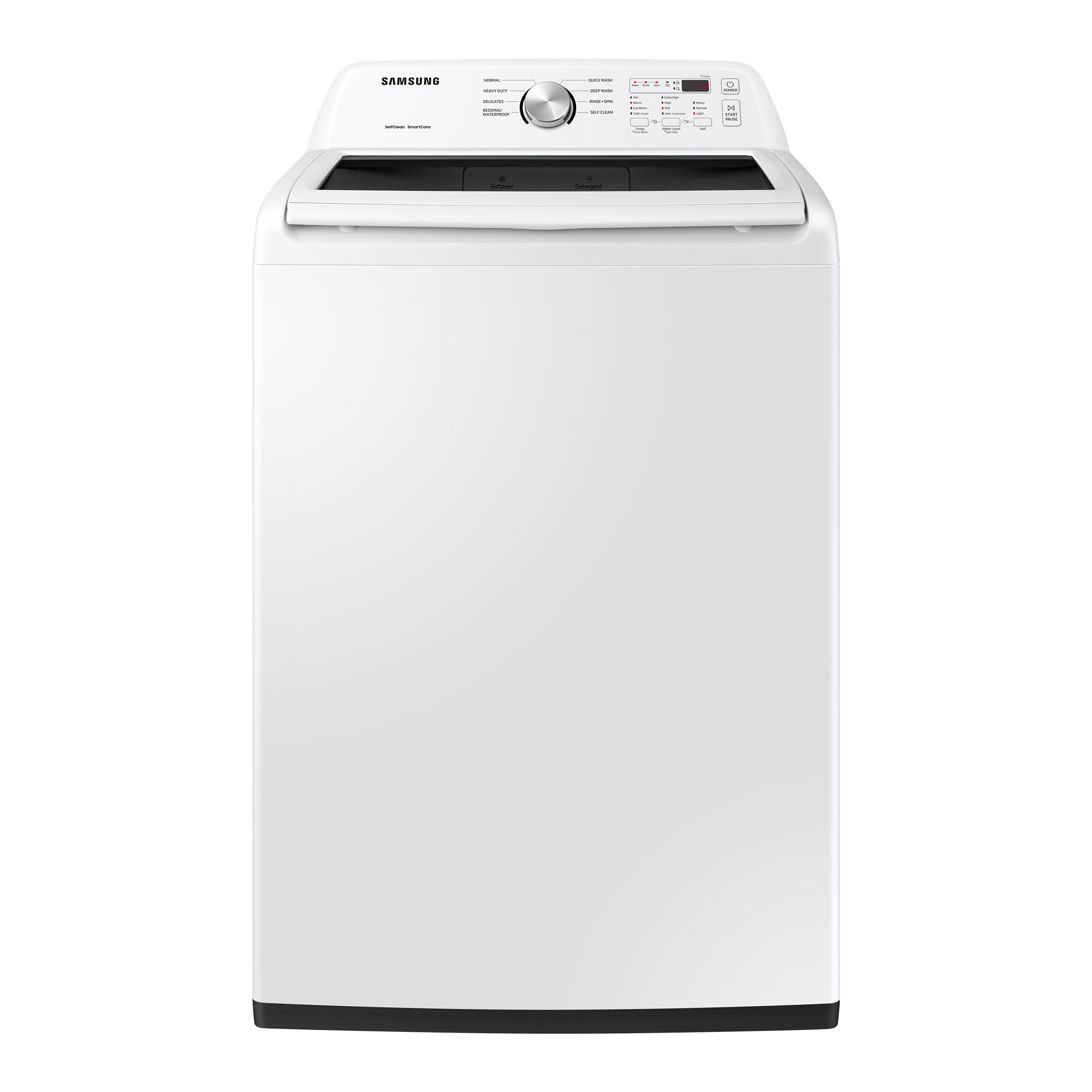 Samsung 5.2 cu ft. White Top Load Washer with Soft Close Lid