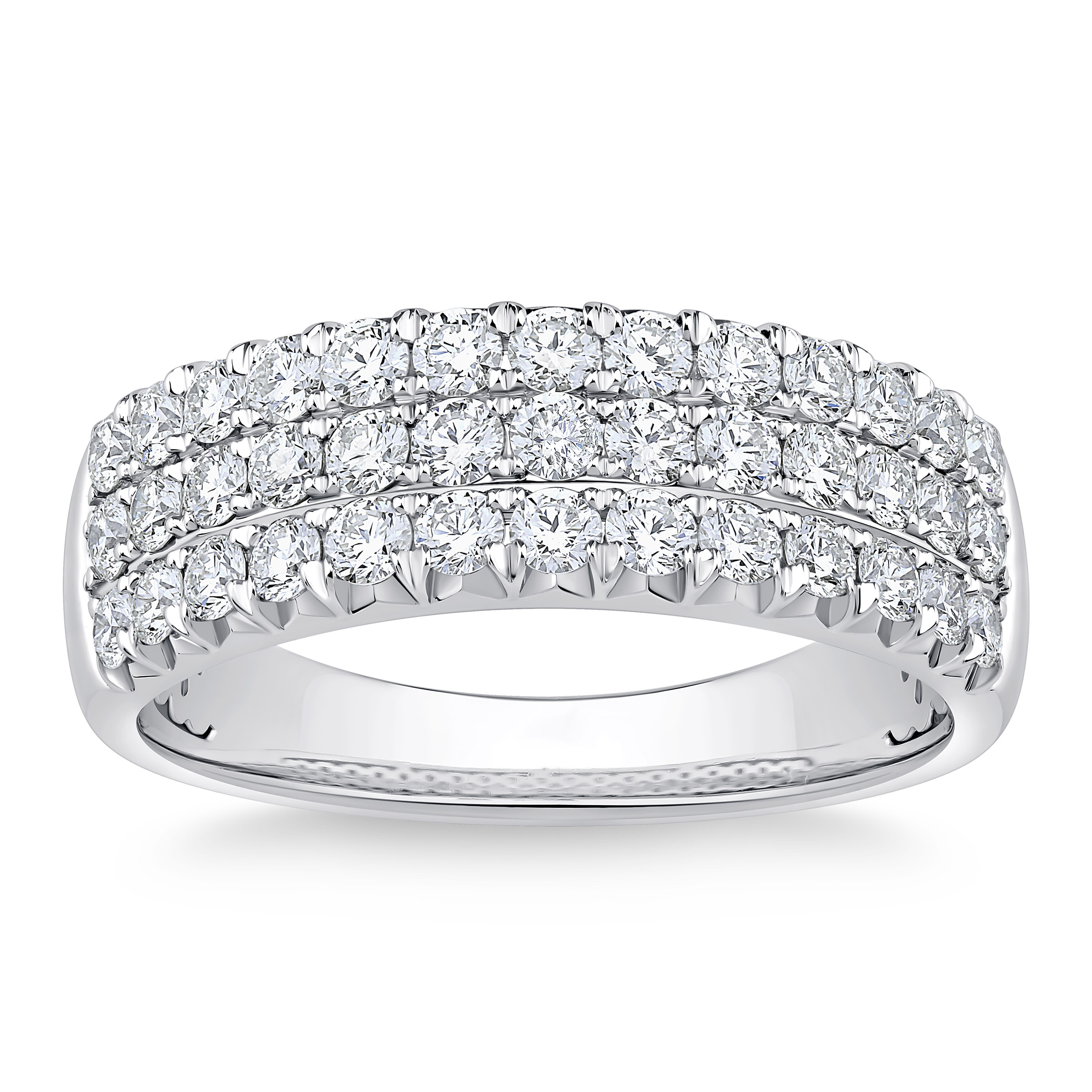 Round Brilliant Diamond Band (1.00 ctw)
