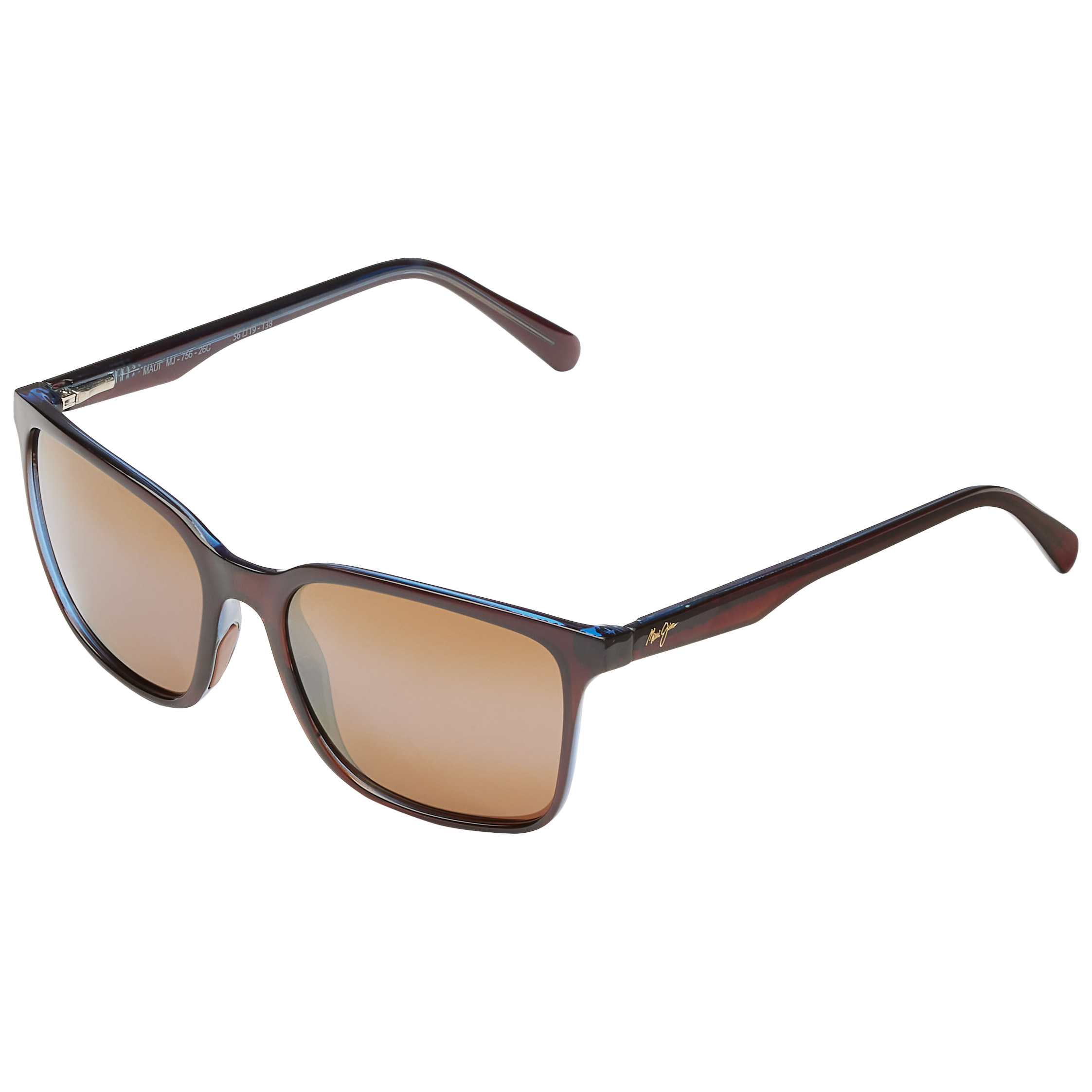 Maui Jim Wild Coast H756-26C Rootbeer Bronze Polarized Sunglasses