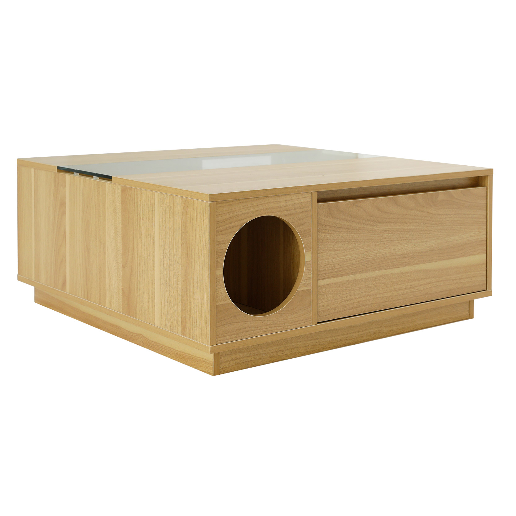 4 Cats & Dogs Coco Modern Coffee Table with Pet Hideout