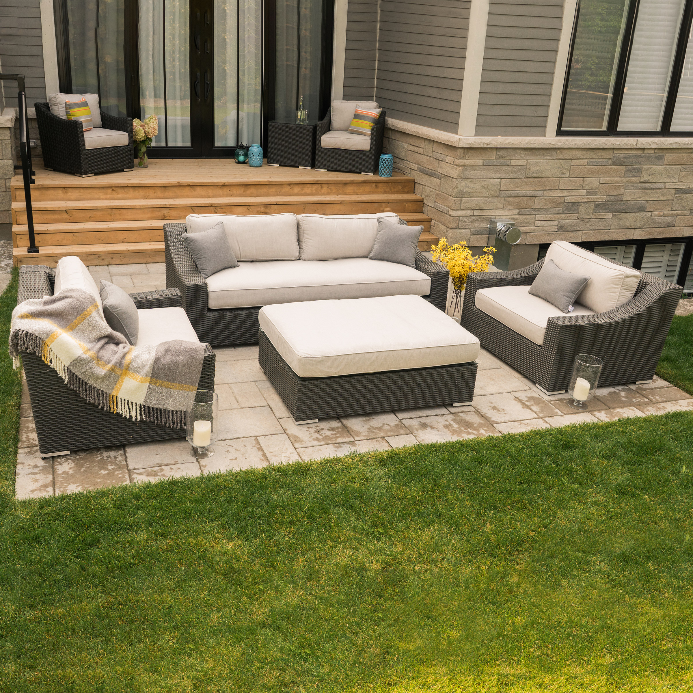 Tuscan 4-piece Patio Conversation Set