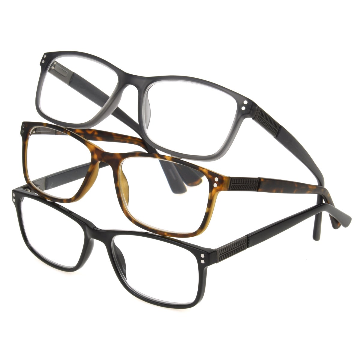 Design Optics by Foster Grant Brody Full Rim Plastic Reading Design Optics by Foster Grant Brody Full Rim Plastic Reading
