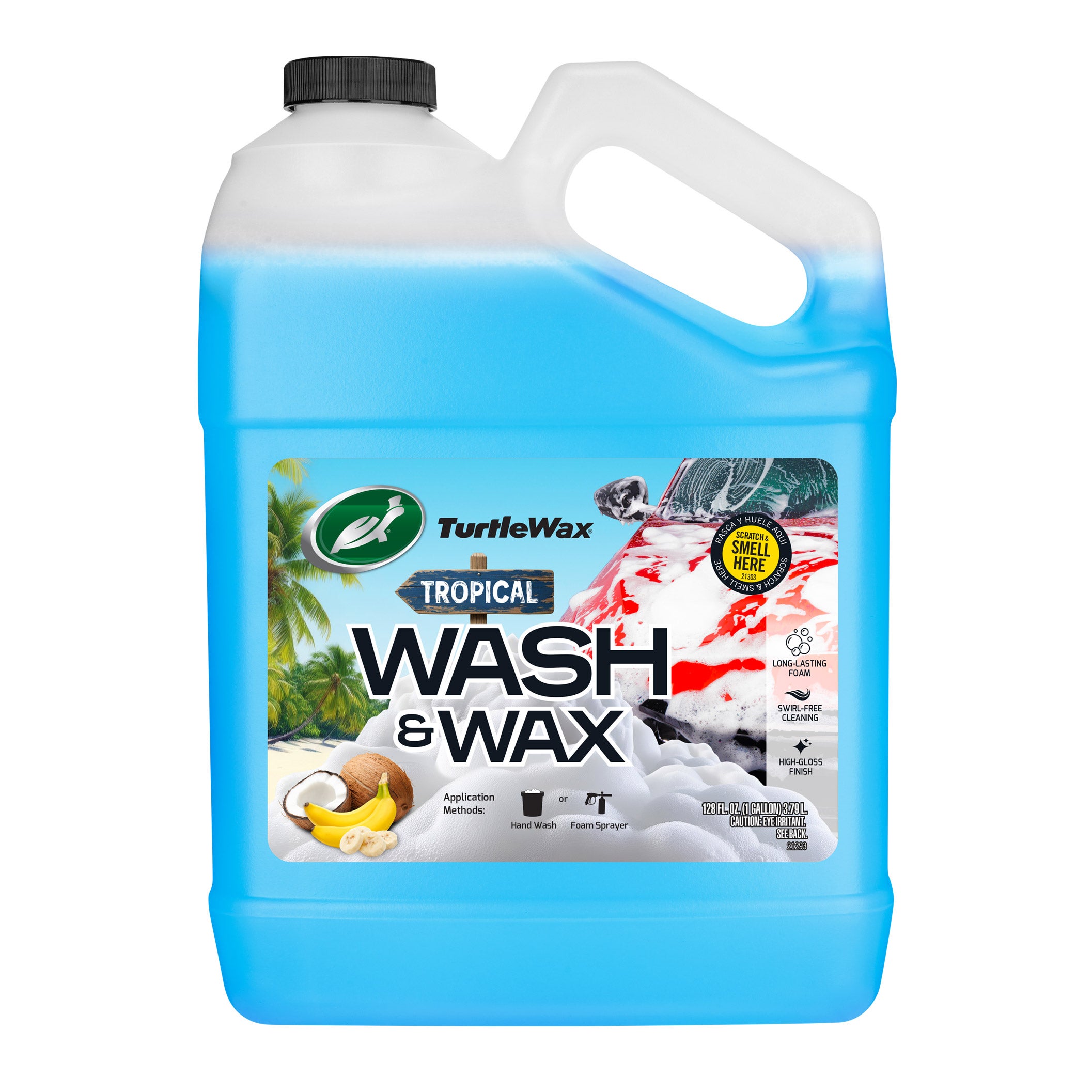 Turtle Wax Wash & Wax, Coconut Banana Scent (128 oz) | Costco