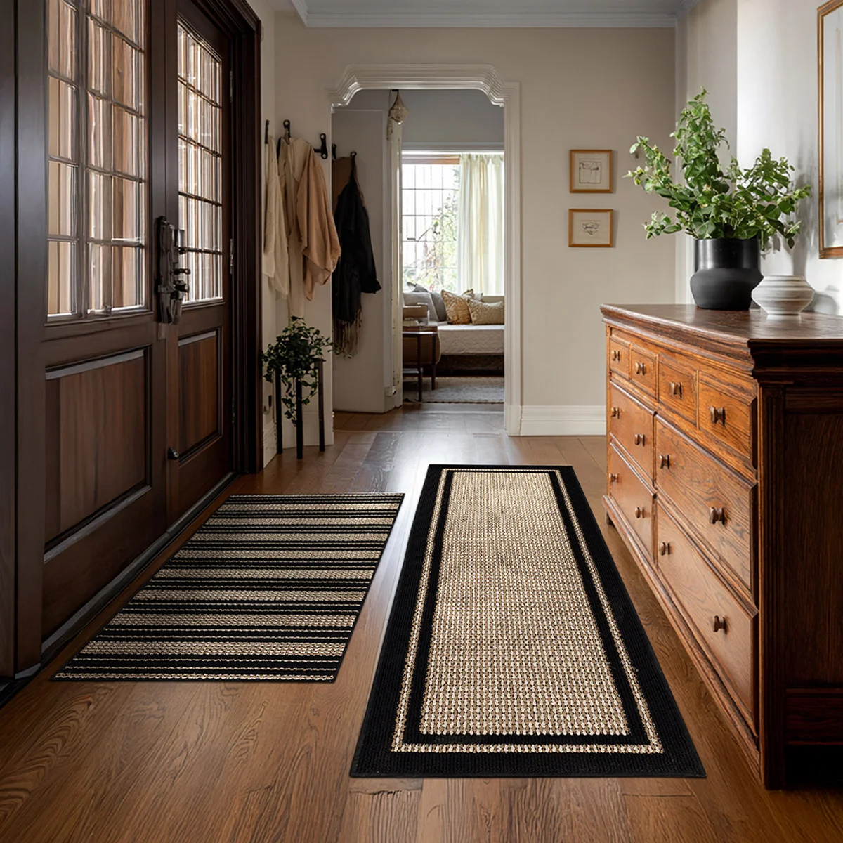 ※タカマツ様用※ LP Aspire Accents カホン ダークウッド Mohawk Home Denali Tufted Accent Rug & Runner, 2-pack | Costco