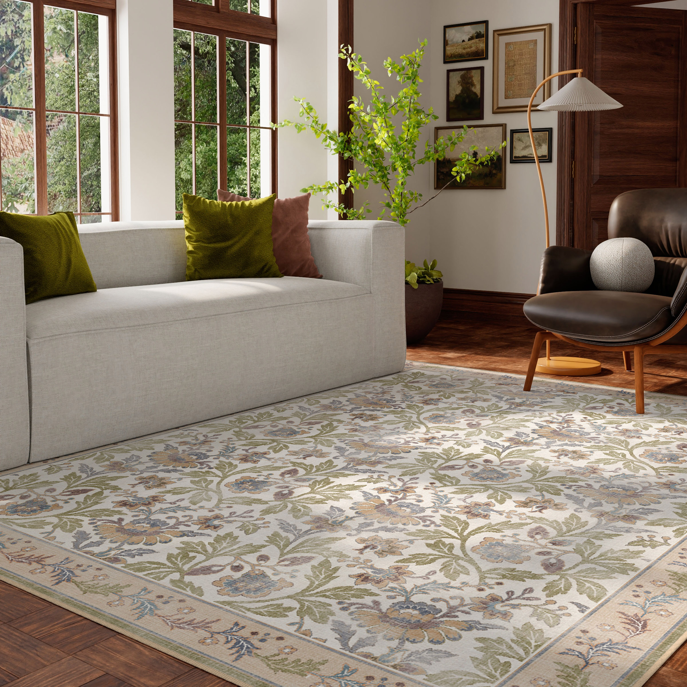 Ruggable Flatwoven Washable Maribel Rug, 8' x 10'