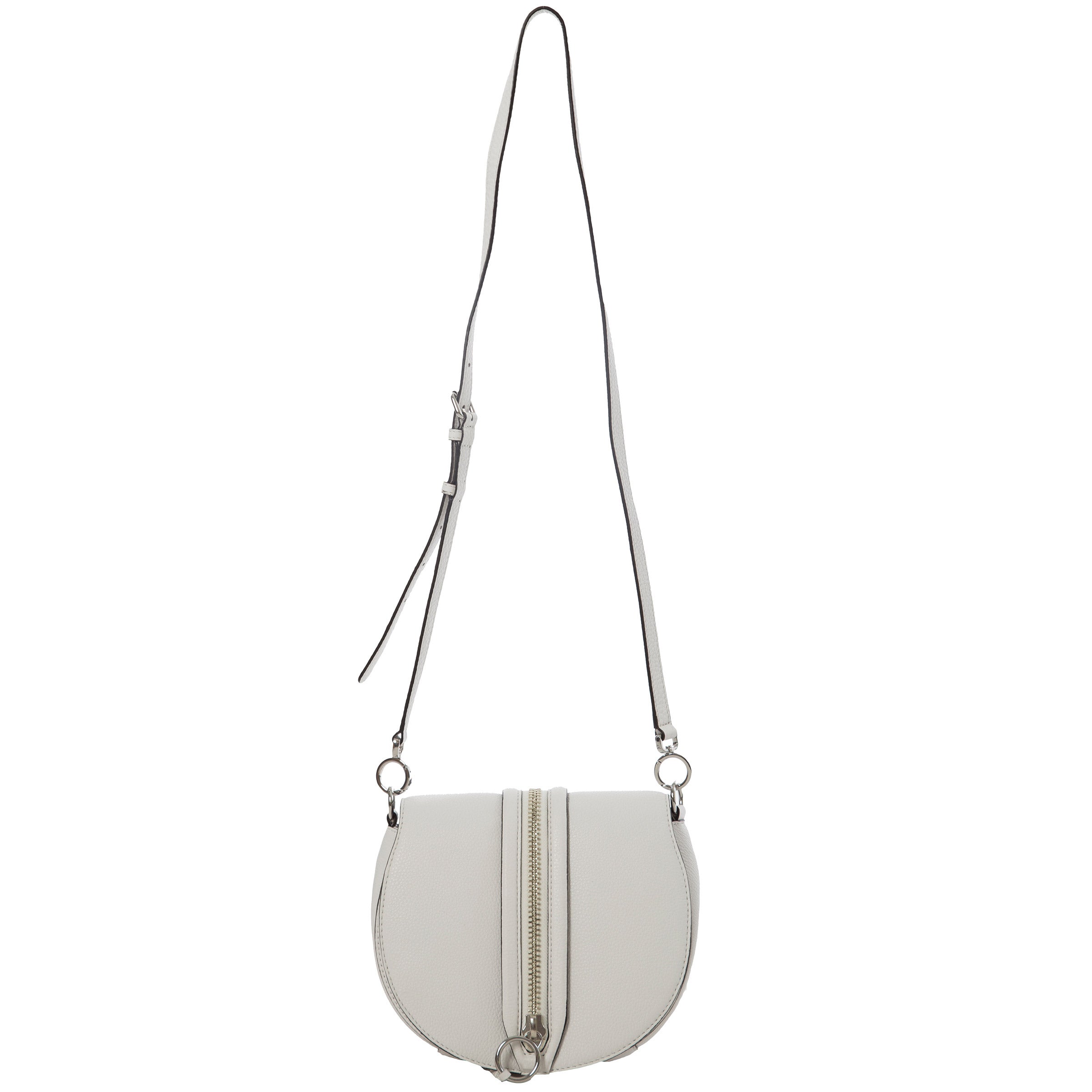 Rebecca Minkoff Mara Saddle Bag, White | Costco