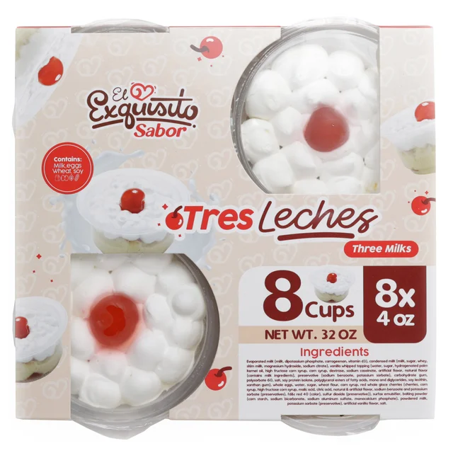 EL EXQUISITO SABOR TRES LECHES 8/4 OZ