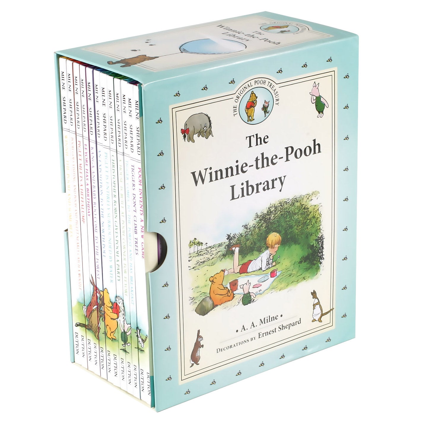 The Winnie the Pooh Library: 12 Book Box Set by A.A. Milne | Costco