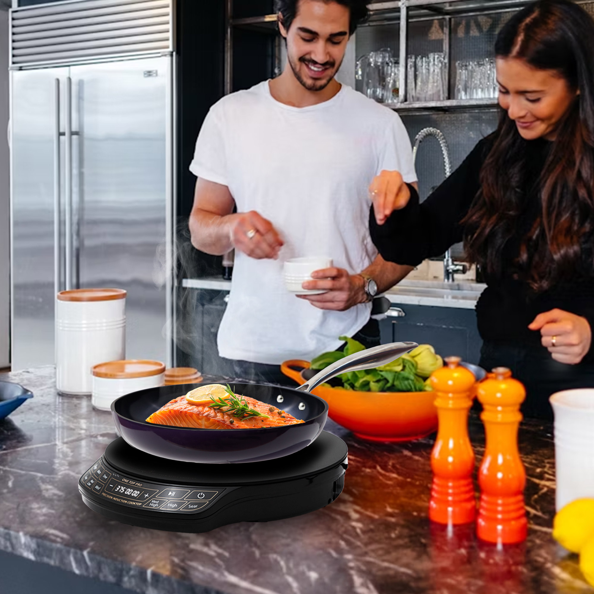Nuwave One Top Pro Precision Induction Cooktop with Touch Control