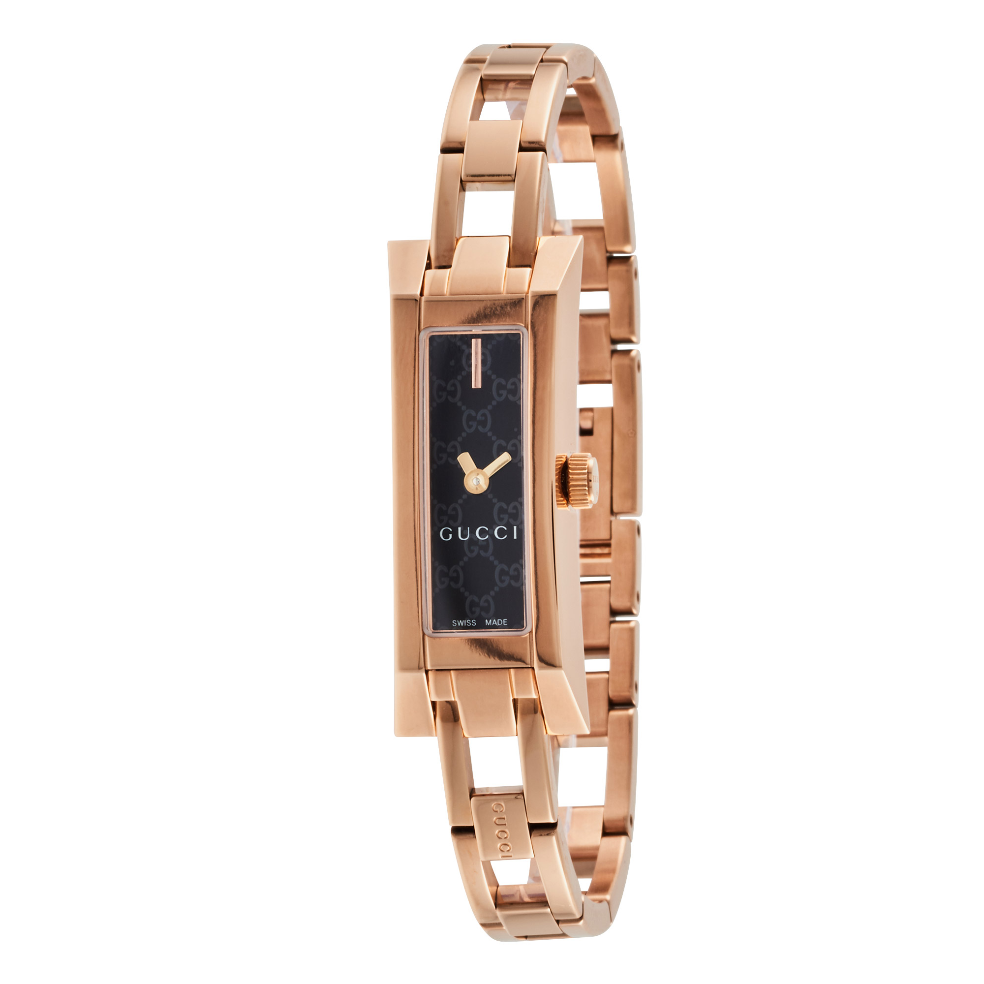 Gucci G-Link Black Dial Ladies Watch | Costco