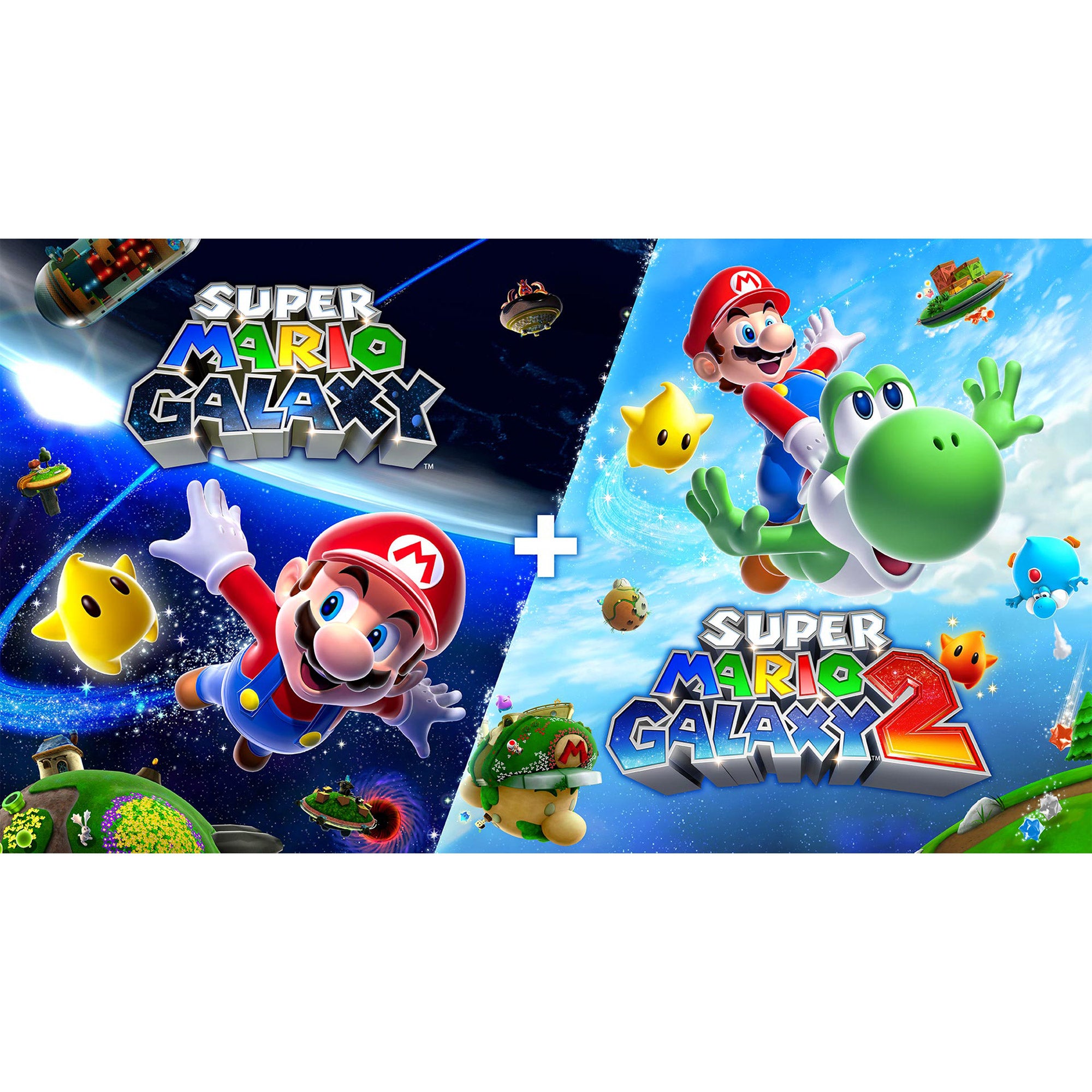 Nintendo Switch Super Mario Galaxy 1 + 2 Super Mario Galaxy + Super Mario Galaxy 2 - Nintendo Switch