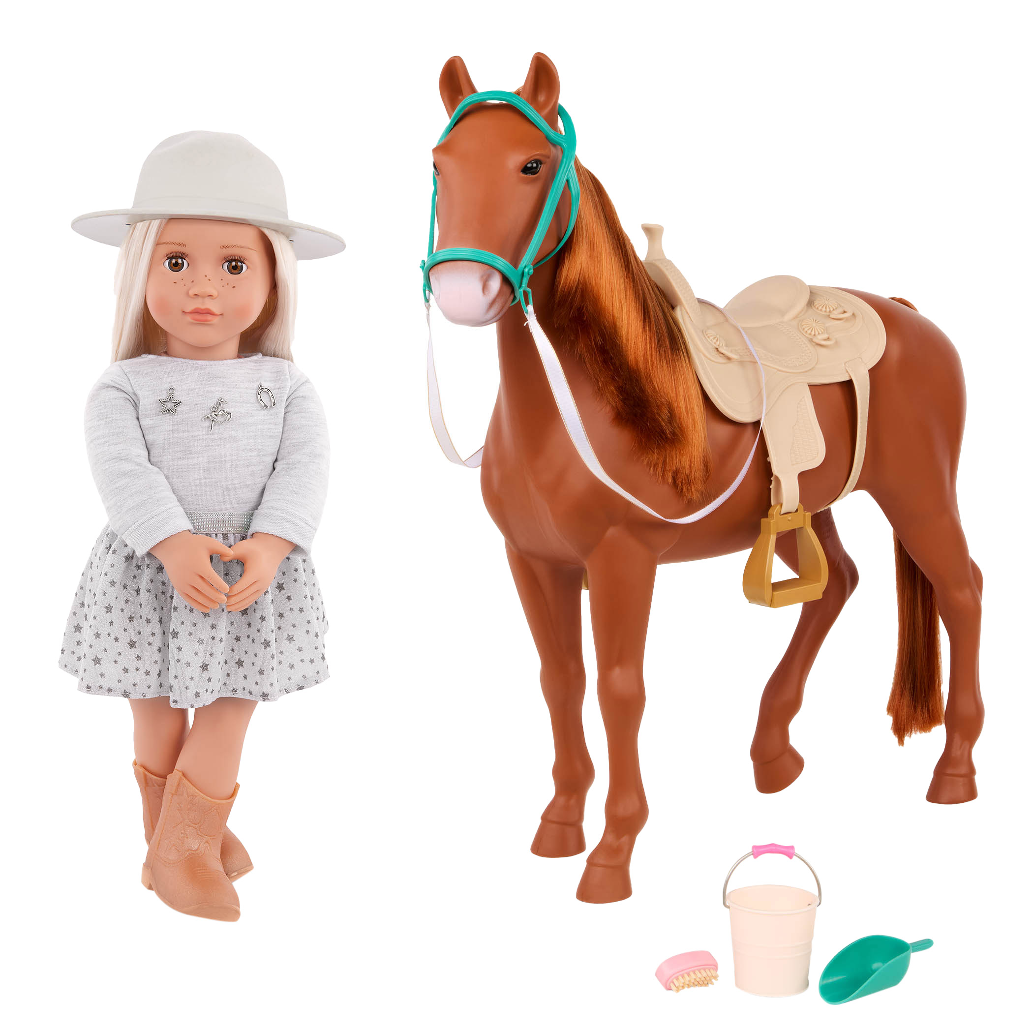 Poupée American Girl clôture à cheval quatre 4 panneaux véritable