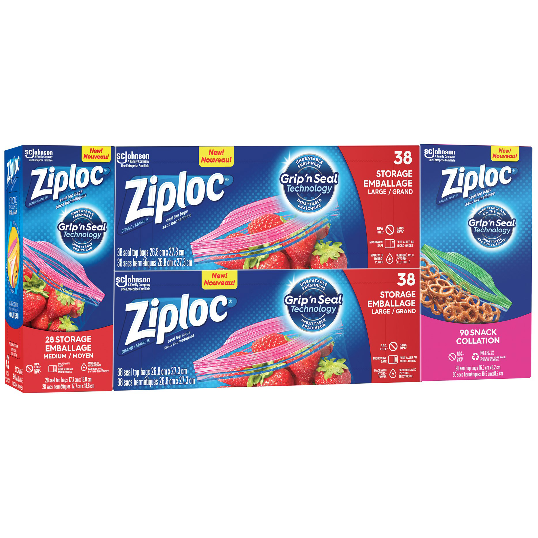 Ziploc Pantry Variety Pack 