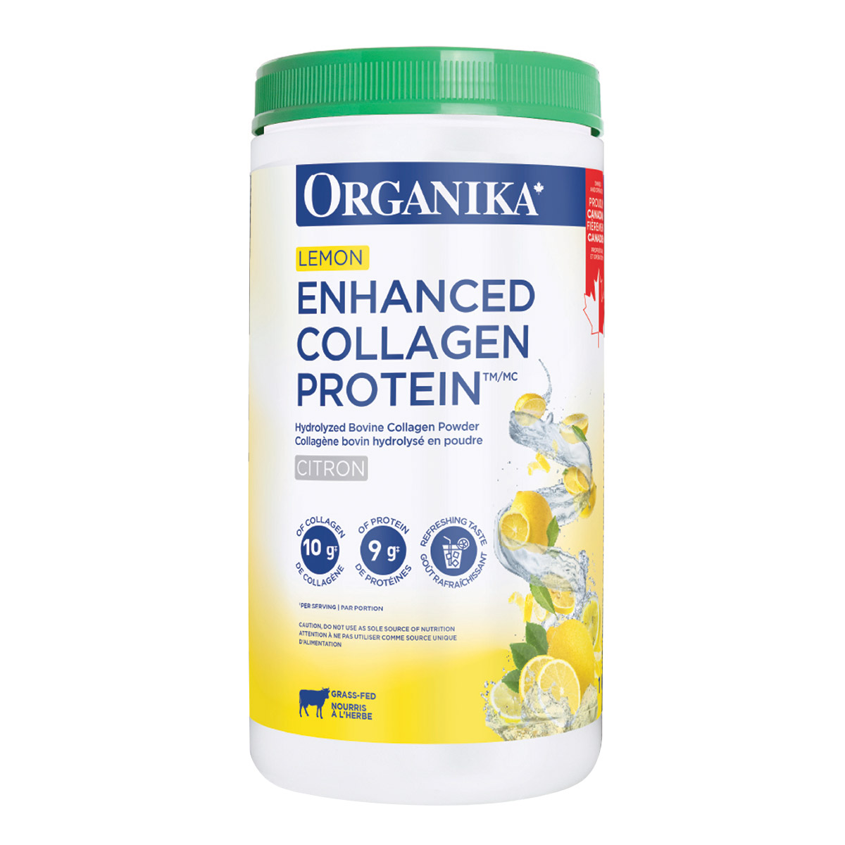 Organika Enhanced Collagen Lemon, 1 kg