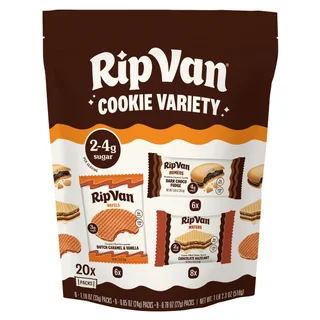 RIP VAN WAFFLES COOKIE VARIETY PACK 20 CT