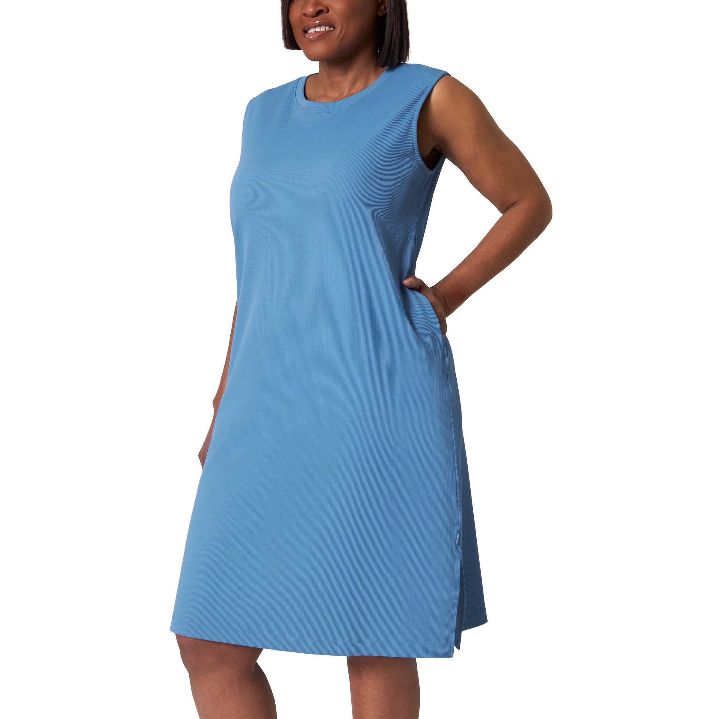Mondetta Women's Knit Rib Everyday Dress