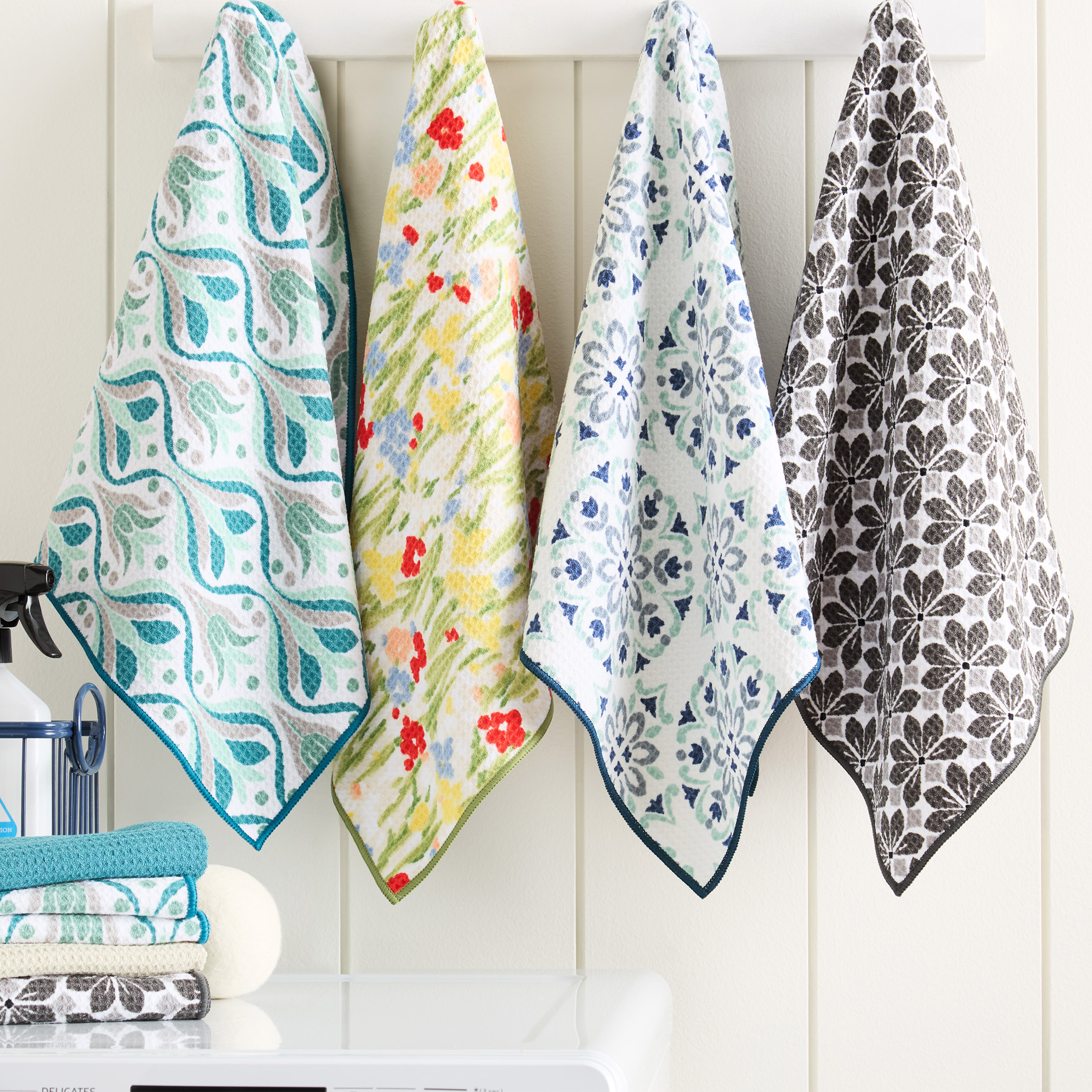 Microfiber Kitchen Towels, 8-pack